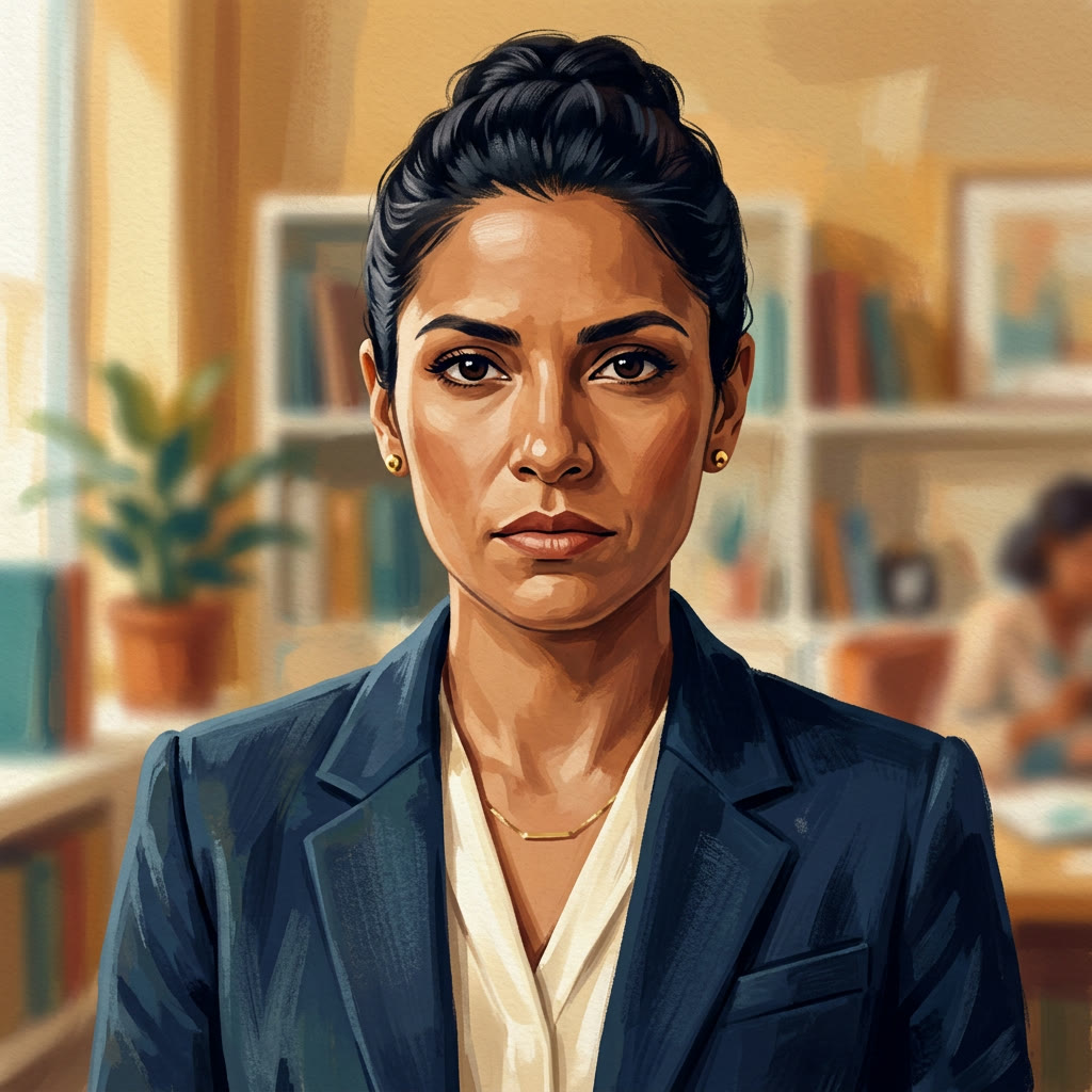 Elena Vasquez tomando medidas decisivas