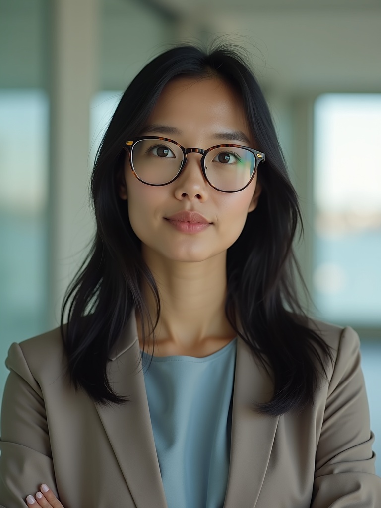 Portrait of Lila Tran, Compliance Manager