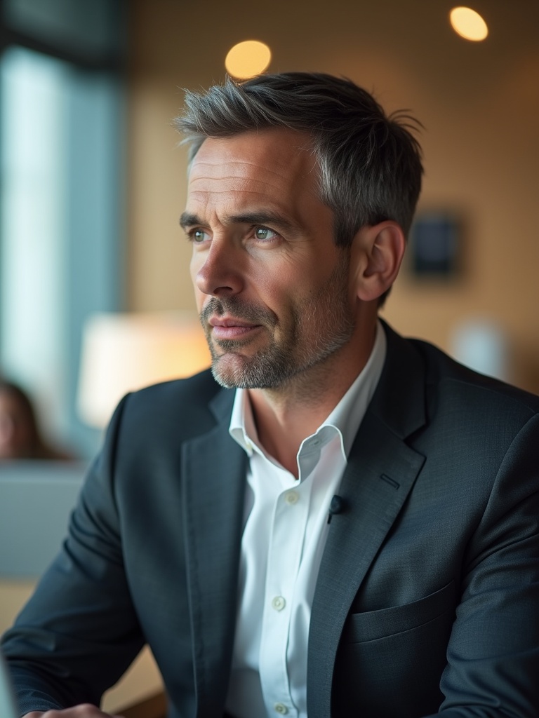 Portrait of Sam Holt, Senior Account Director at Meridian Engineering