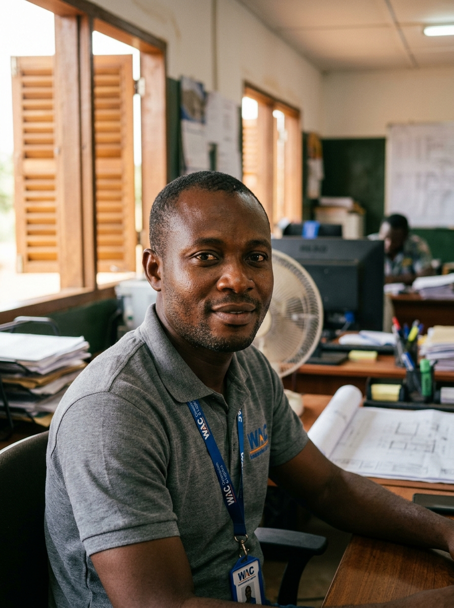 Portrait of Kofi Mensah