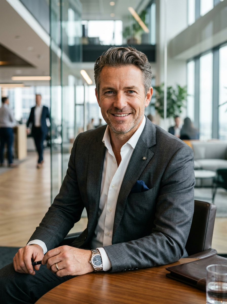 Portrait of David Mercer, Business Development Director