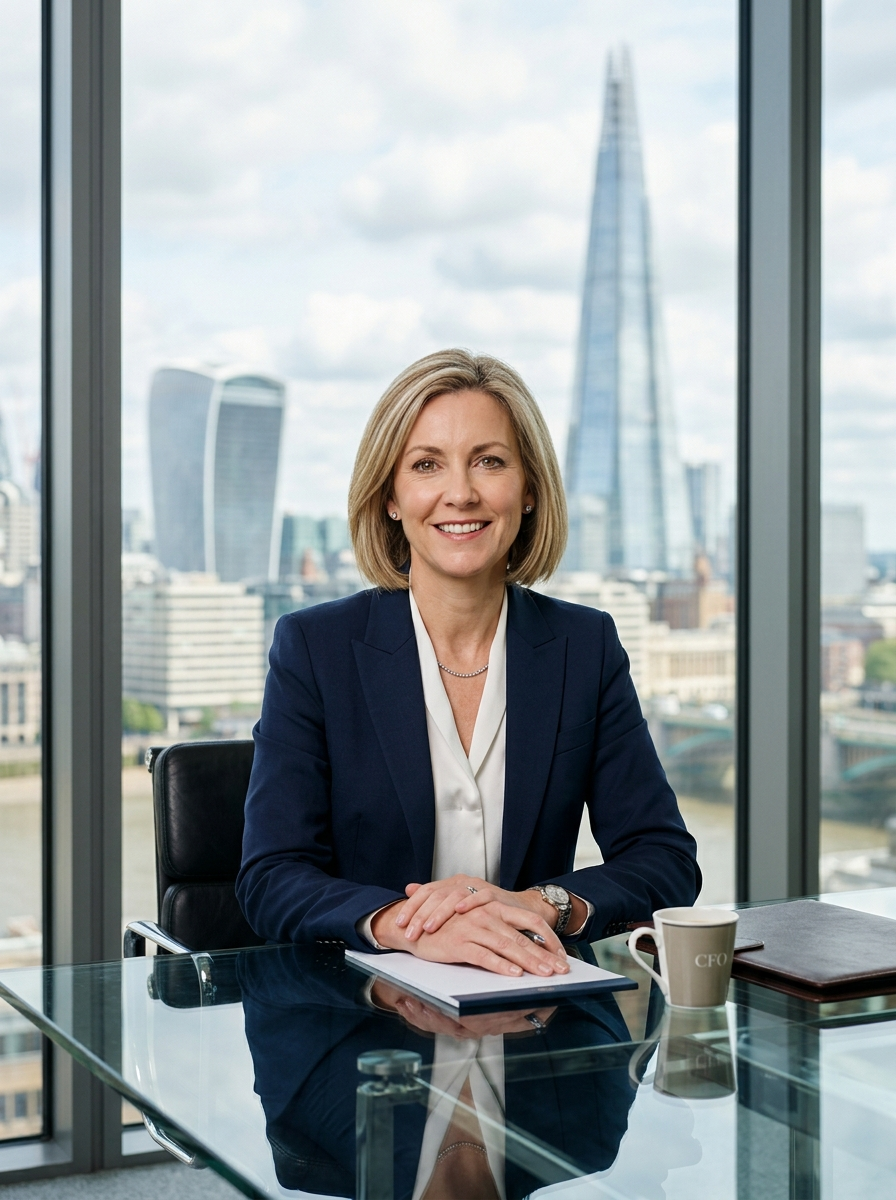 Portrait of Helen Carr, CFO