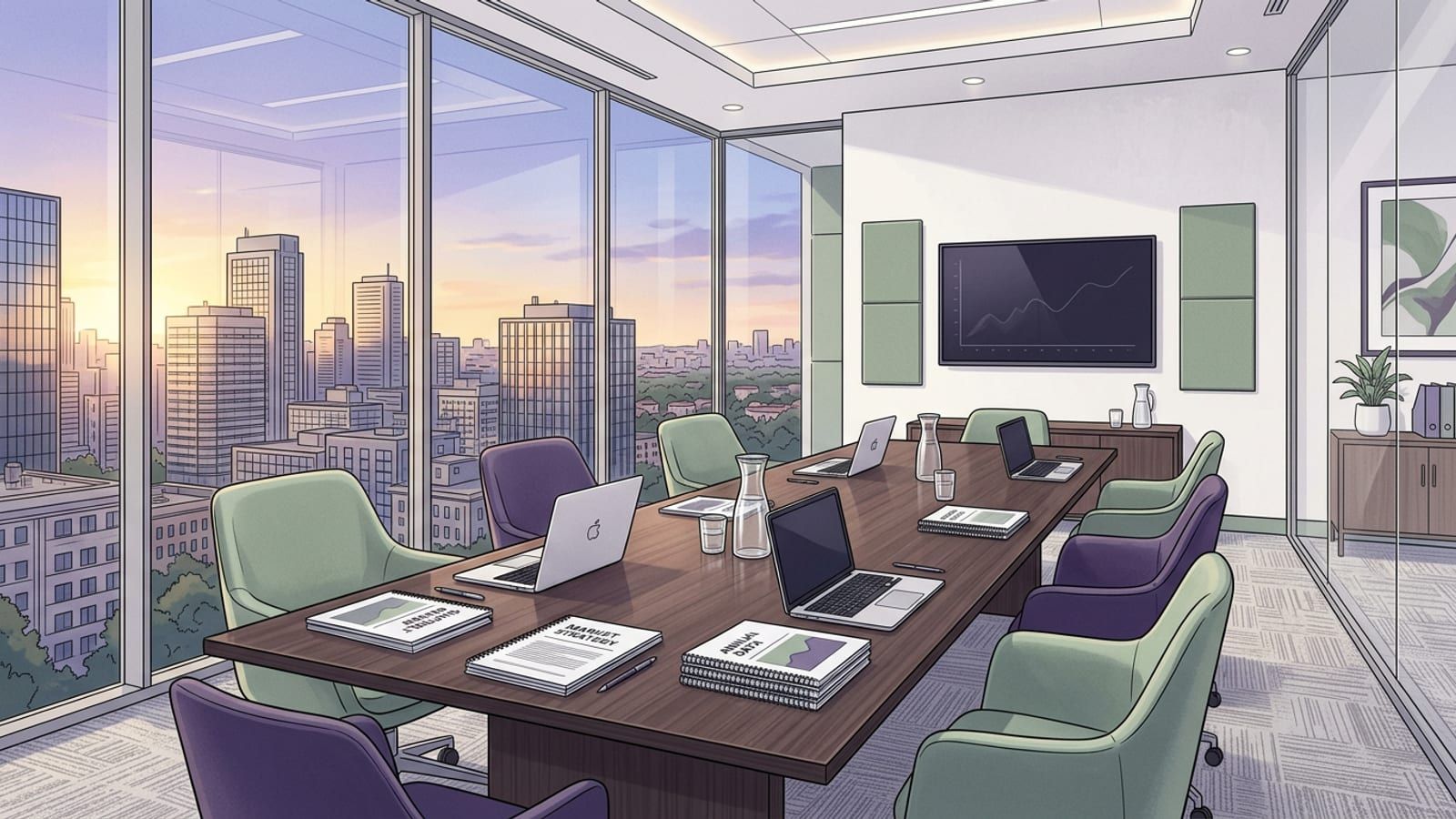Scene for incident meeting
