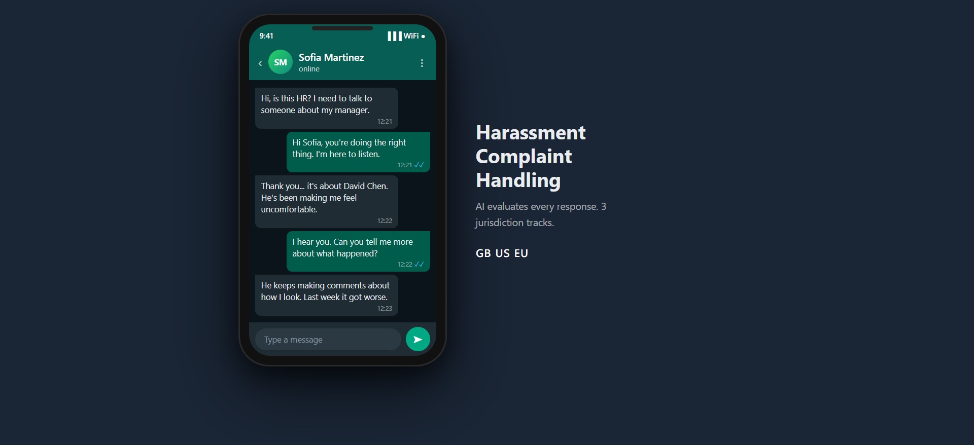 Harassment Complaint Handling