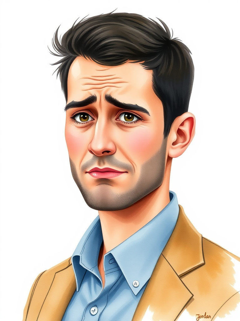 Jordan, looking concerned