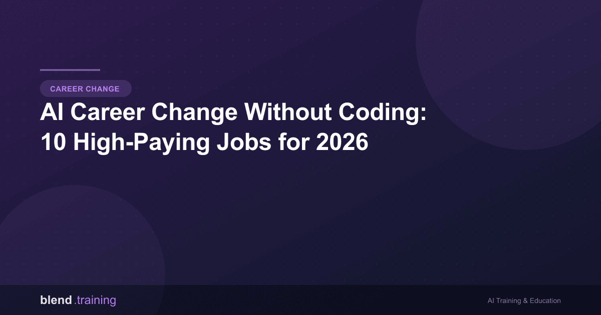 AI Career Change Without Coding: 10 High-Paying Jobs for 2026