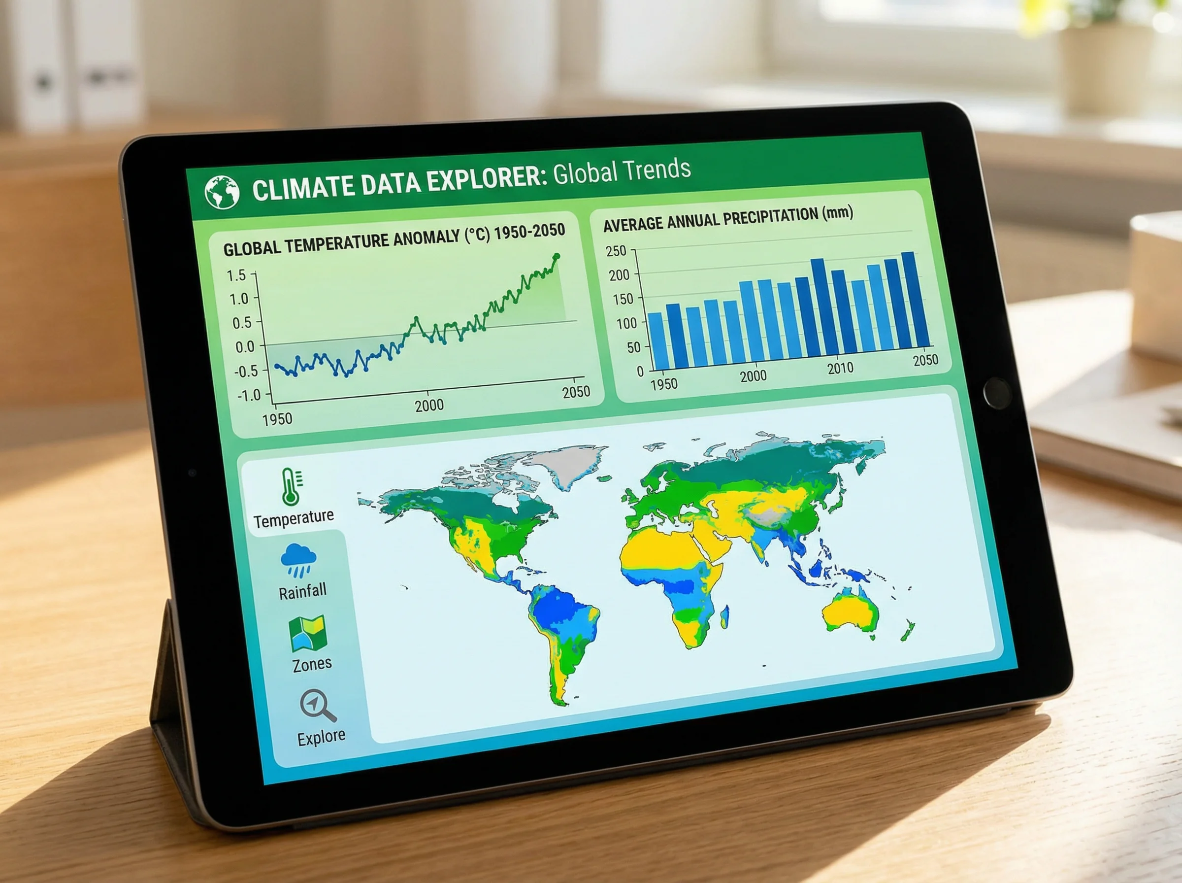 Climate Data Visualizer