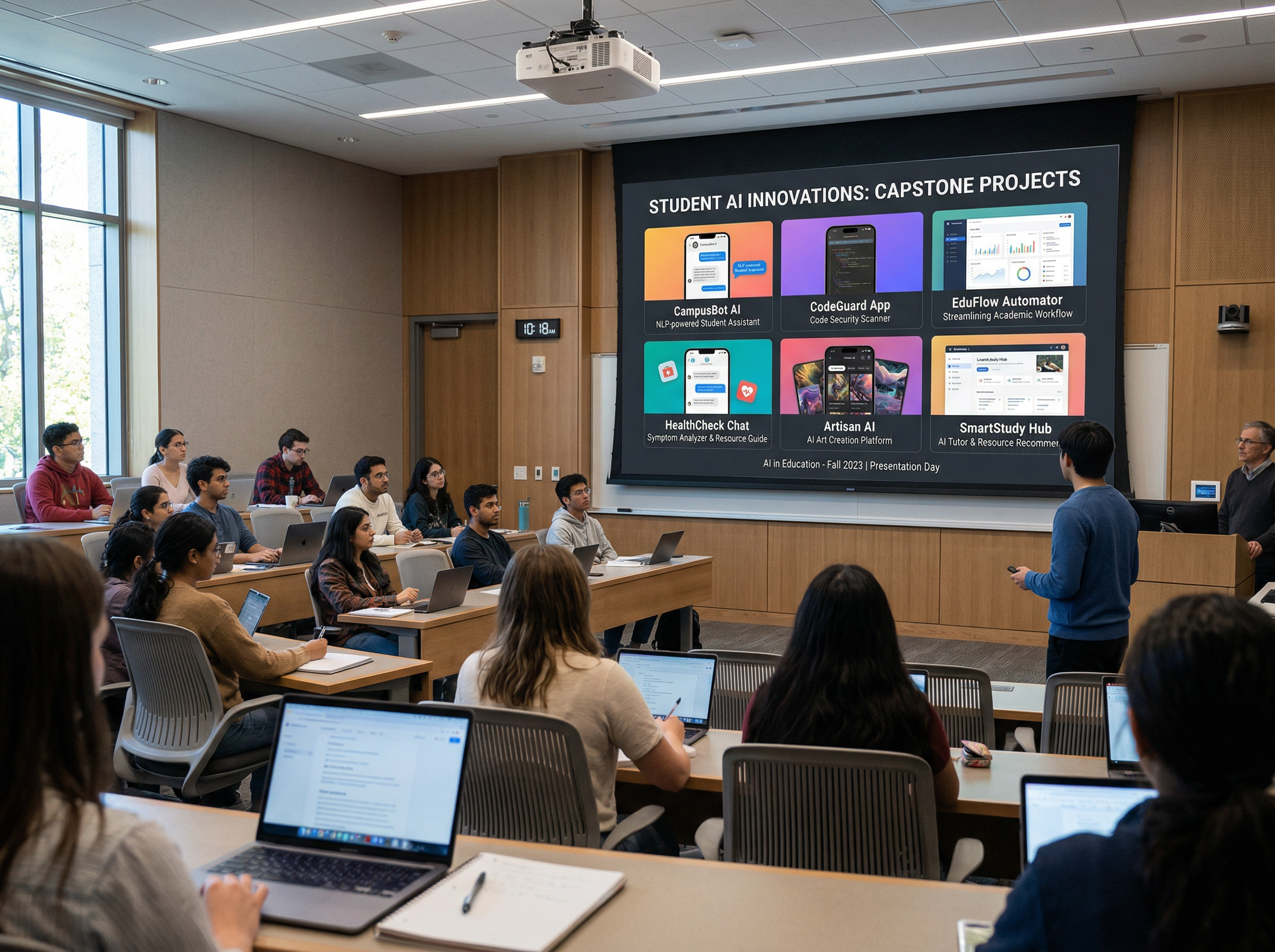 Student AI projects showcase